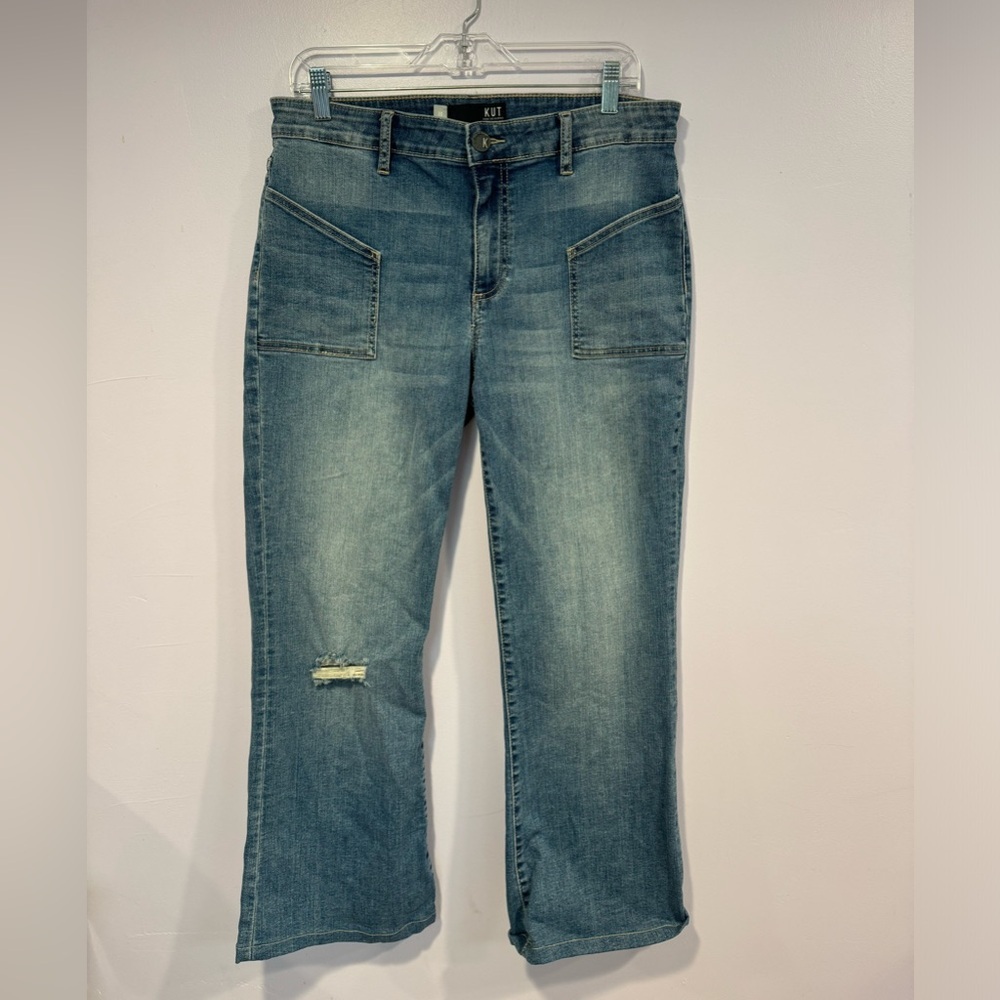Kut from the Kloth Ana flare denim jeans
